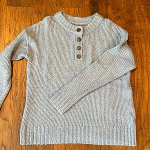 American Eagle Blue Sweater with Buttons